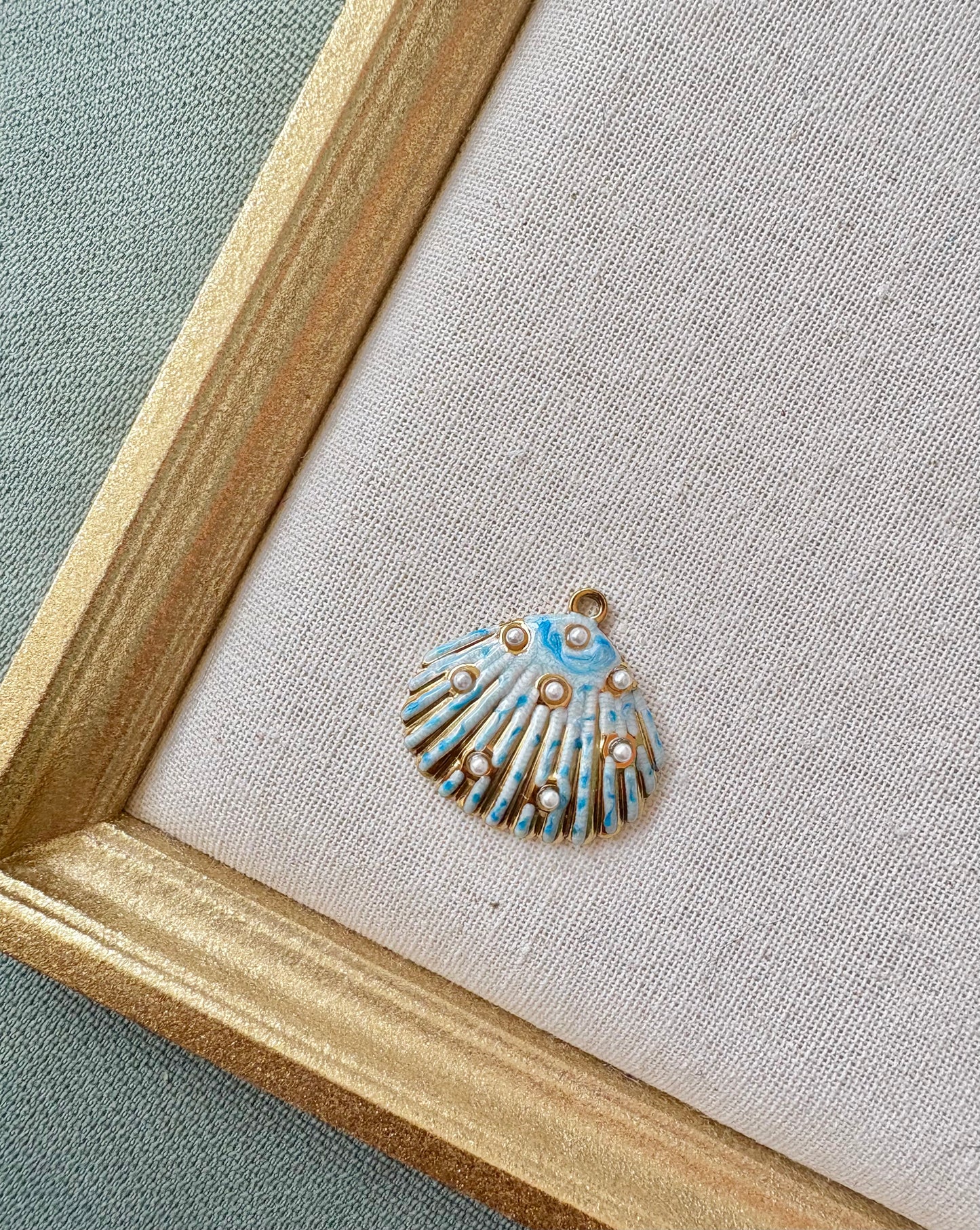 Seafoam Treasure Charm