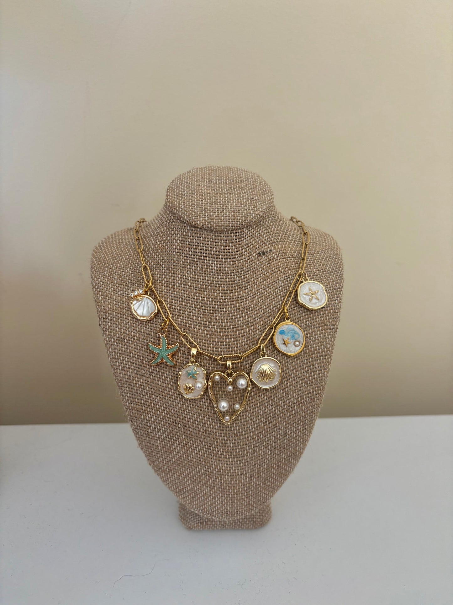 Coastal Heart Necklace