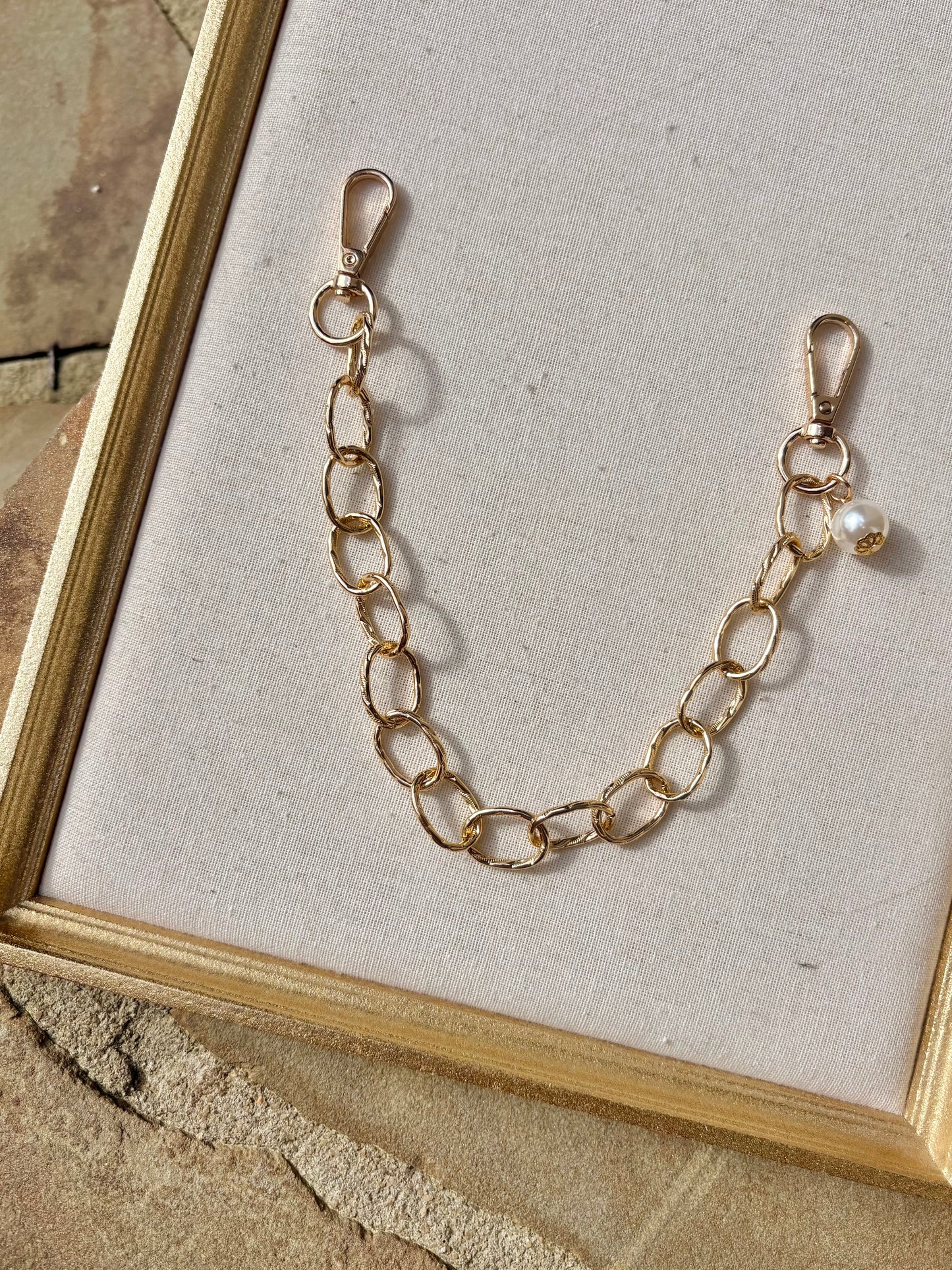 Chunky Bag Charm Chain