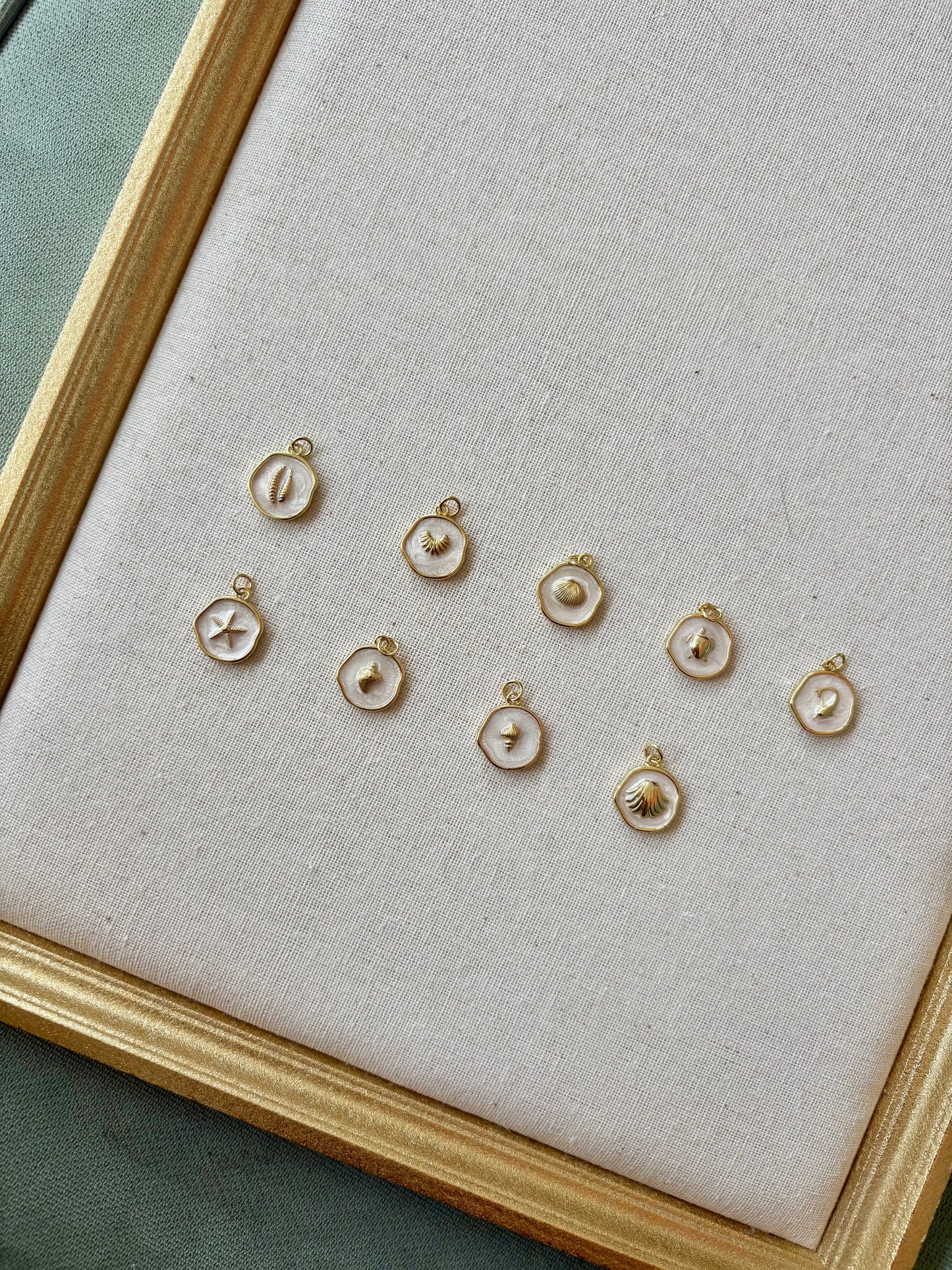 Ocean Enamel Charms