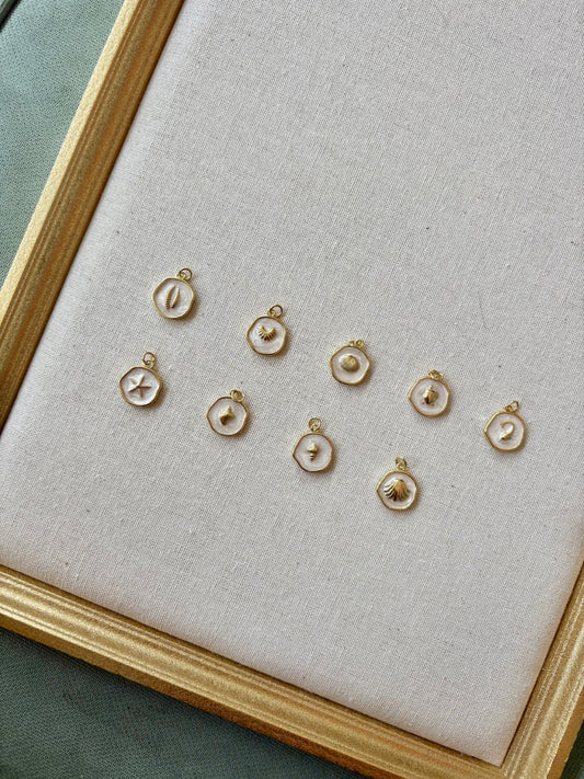 Ocean Enamel Charms