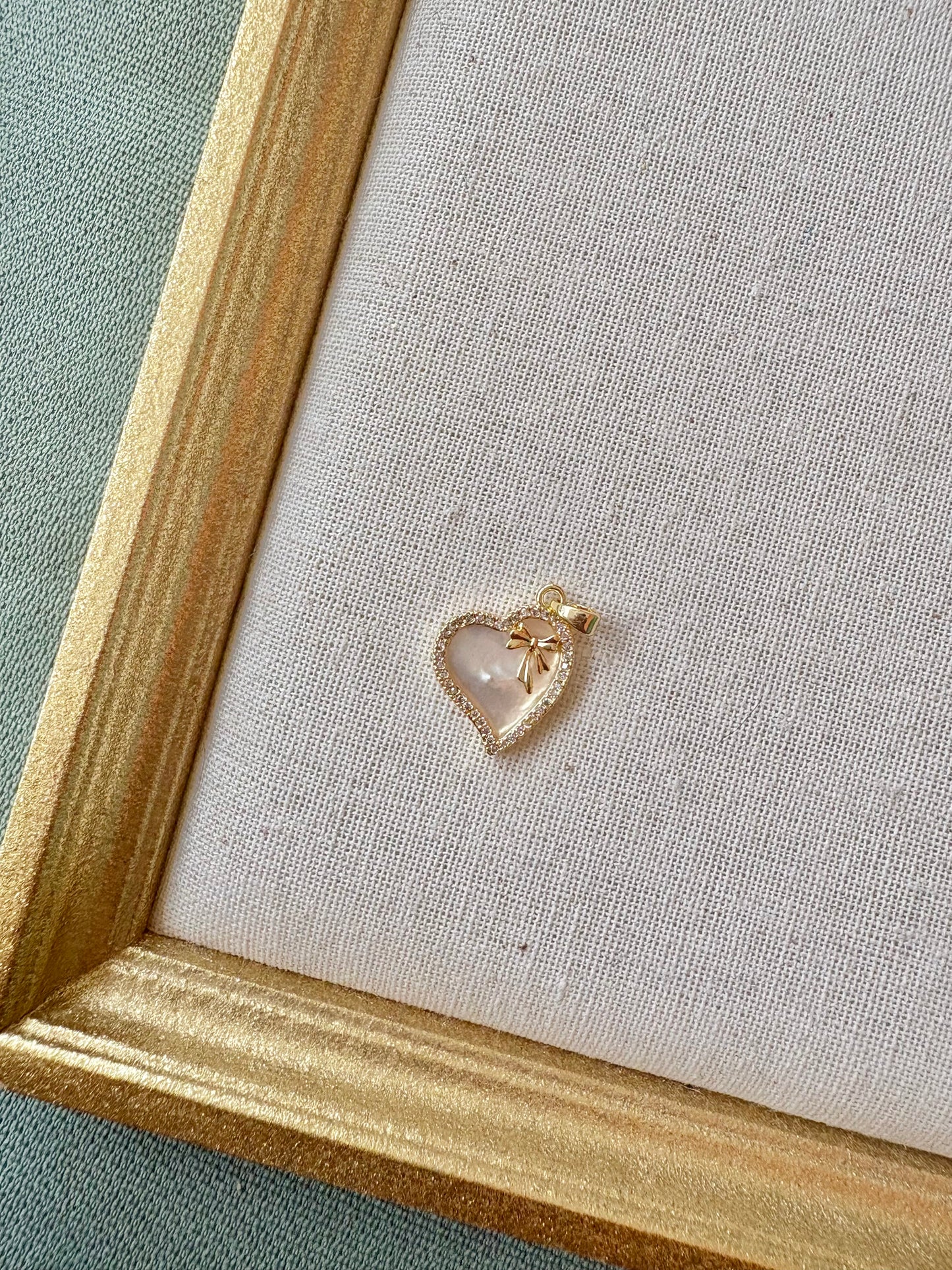 Diamond Enamel Heart