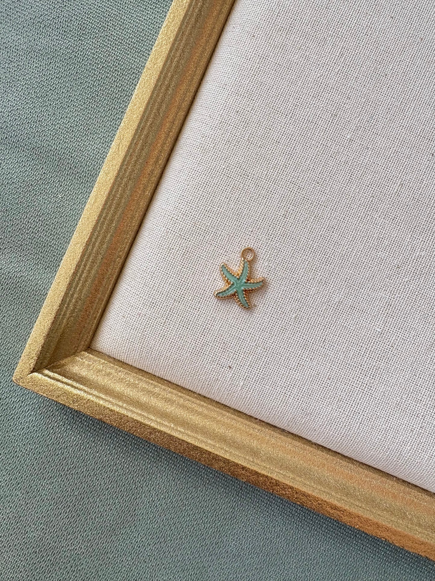 Colored Starfish Charm