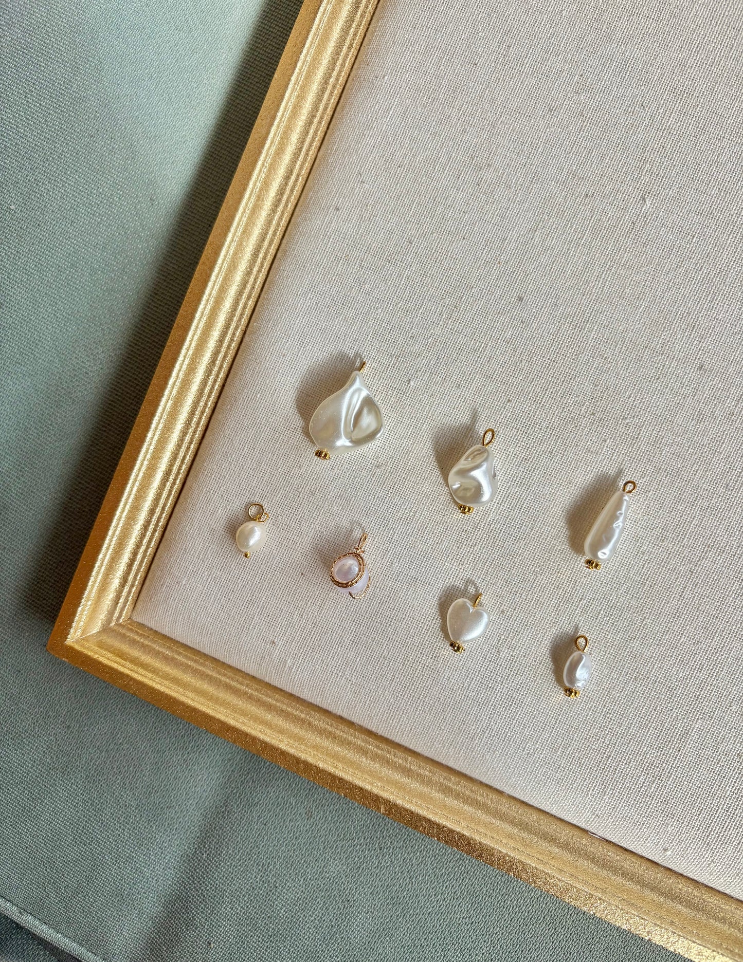 Assorted Pearl Charms