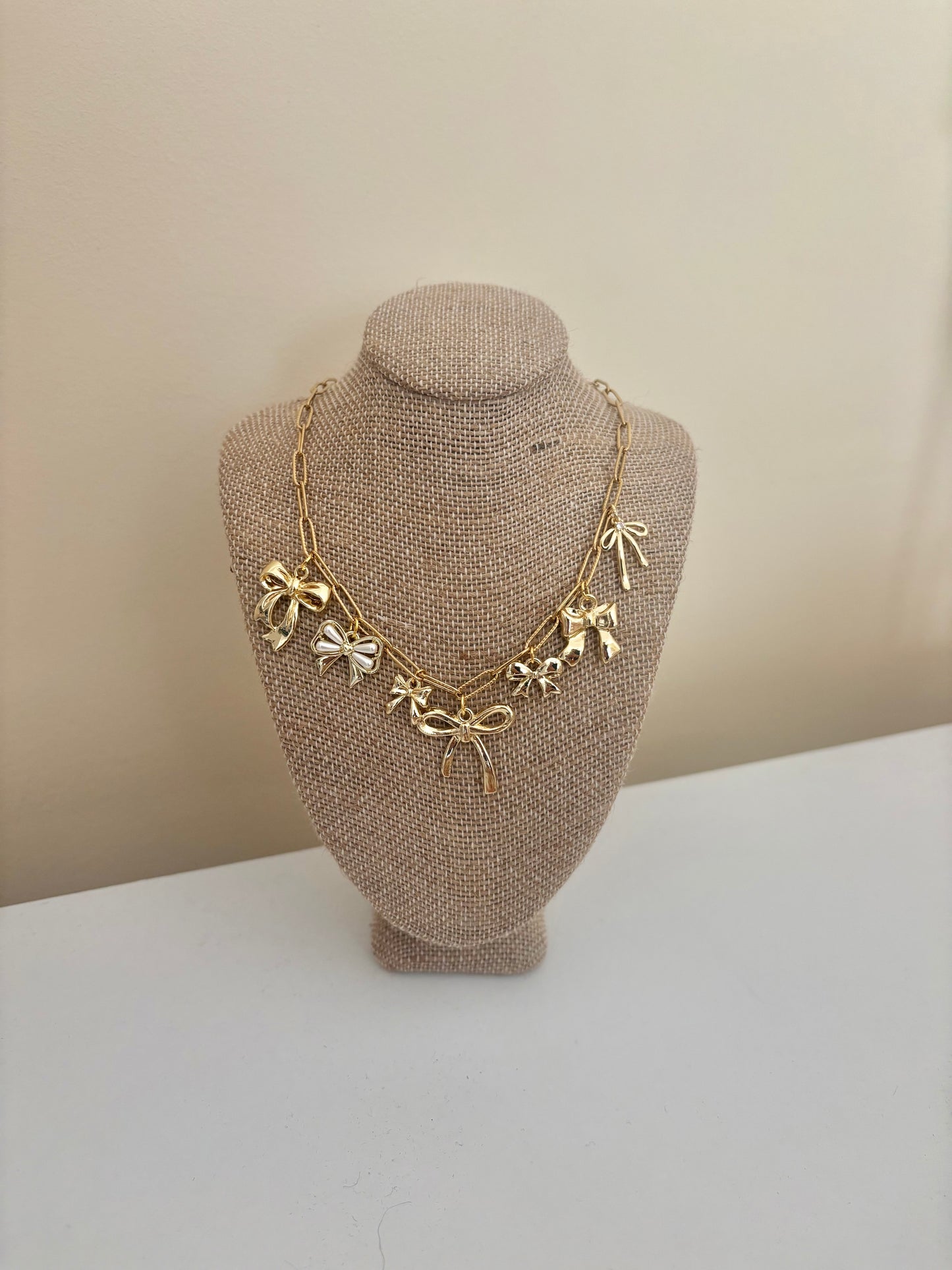 "Bow-tiful" Charm Necklace