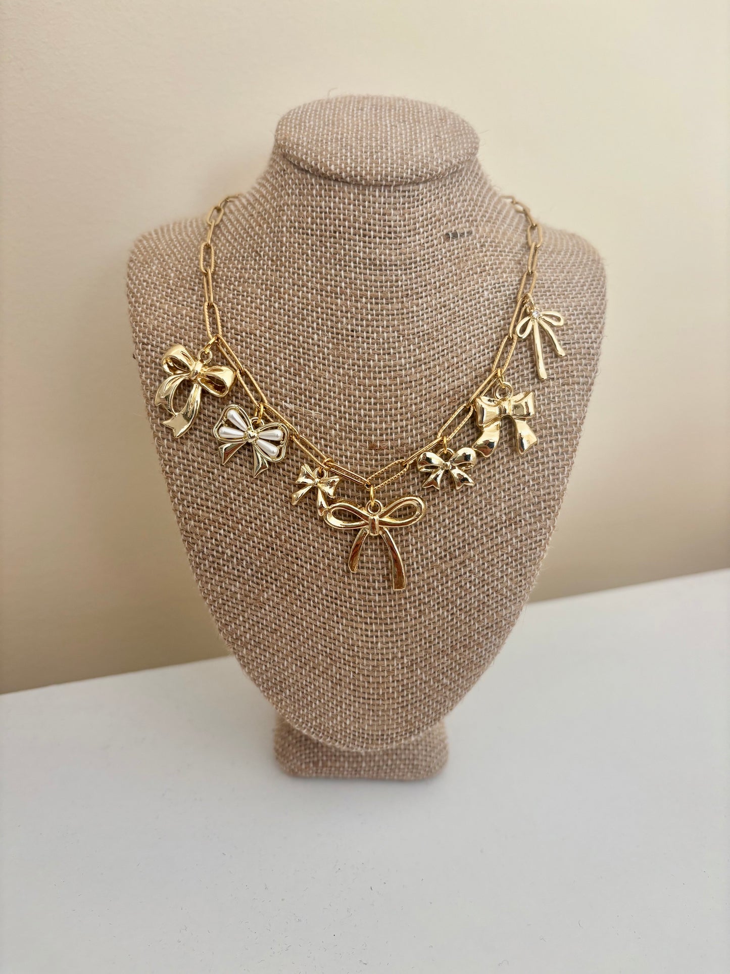 "Bow-tiful" Charm Necklace