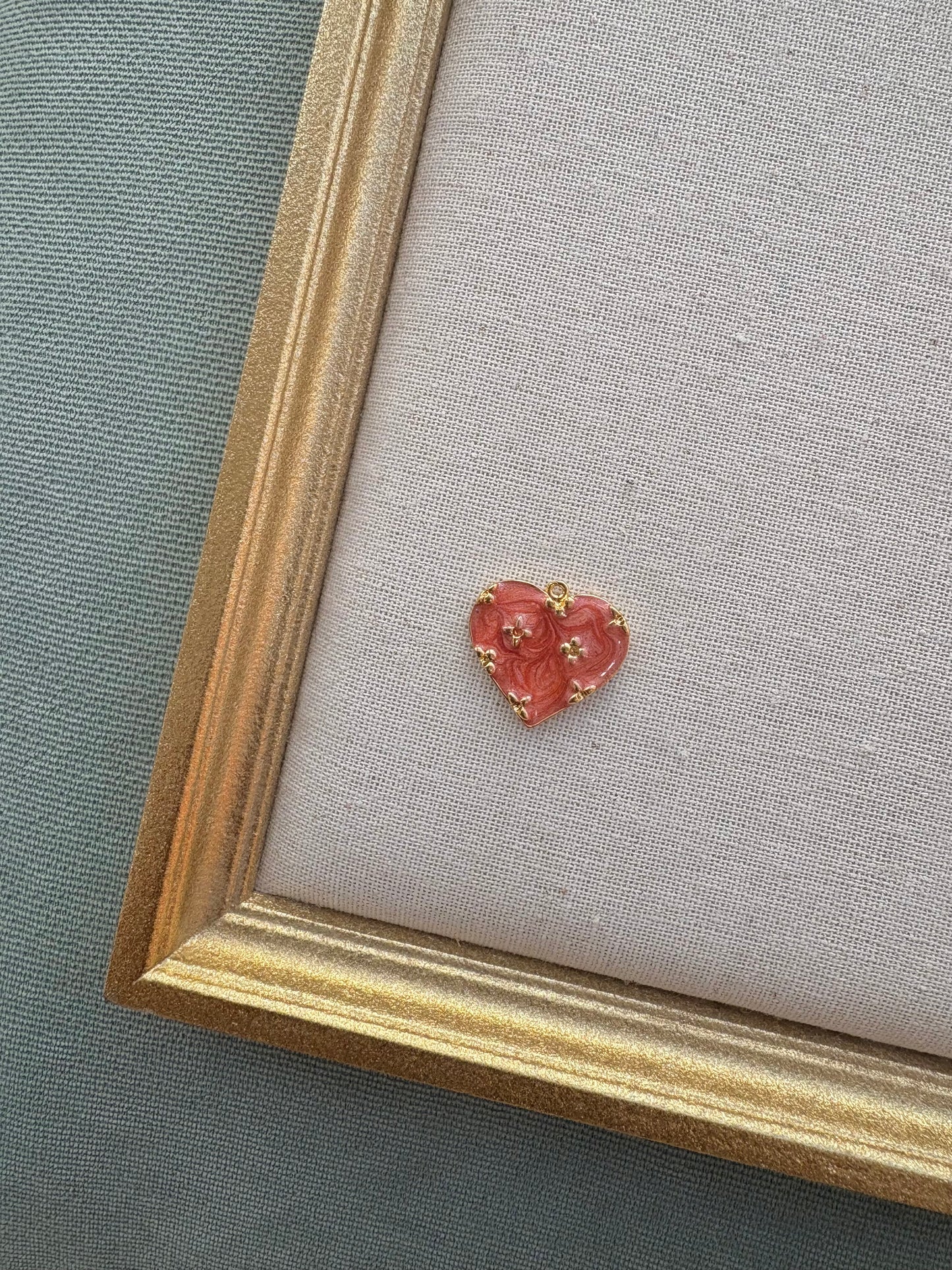 Halo Heart Charms