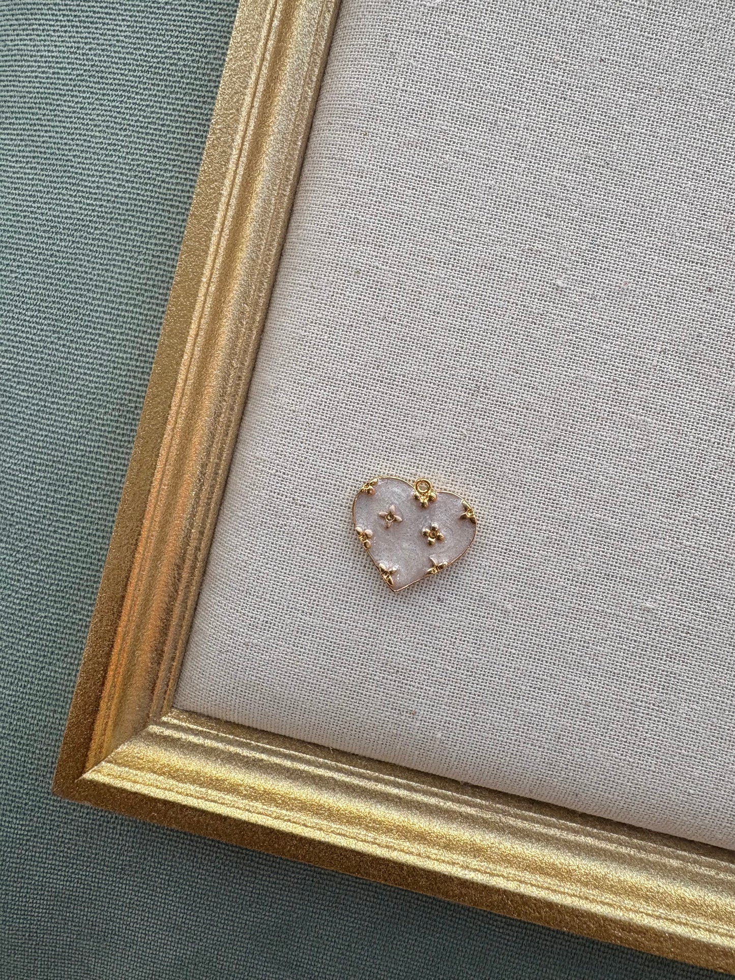 Halo Heart Charms