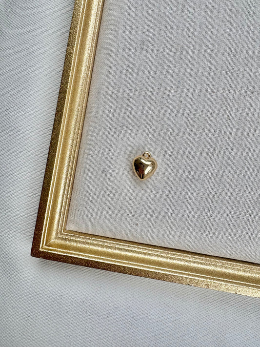 Chunky Mini Heart Charm